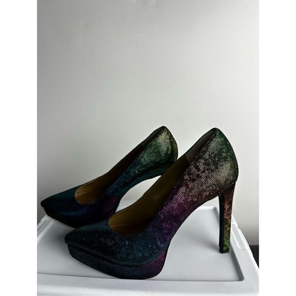 Thalia Sodi Womens Joey Pointed Toe Platform Platform Heels - Picture 6 of 11